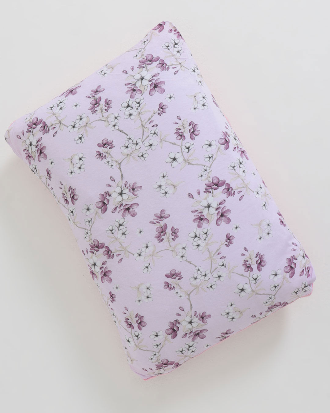 Jg-De-Cama-Casal-Slim-3-Pcs---Lilas-Floral