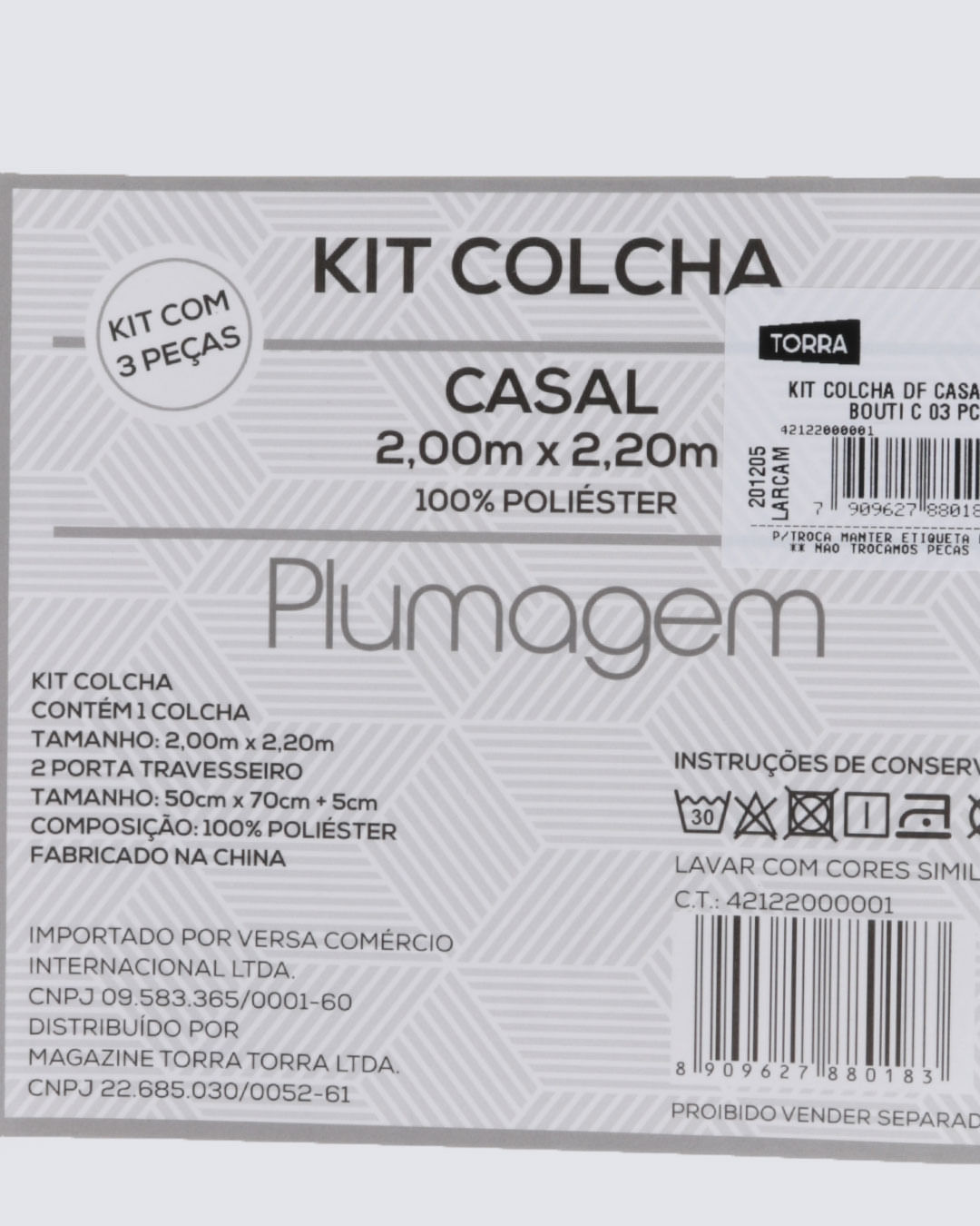 Kit-Colcha-Df-Casal-Bouti-C-03-Pcs---Bege-Floral