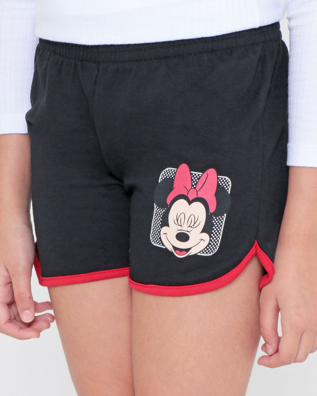Shorts-Ch29210-Minnie-F-410---Preto