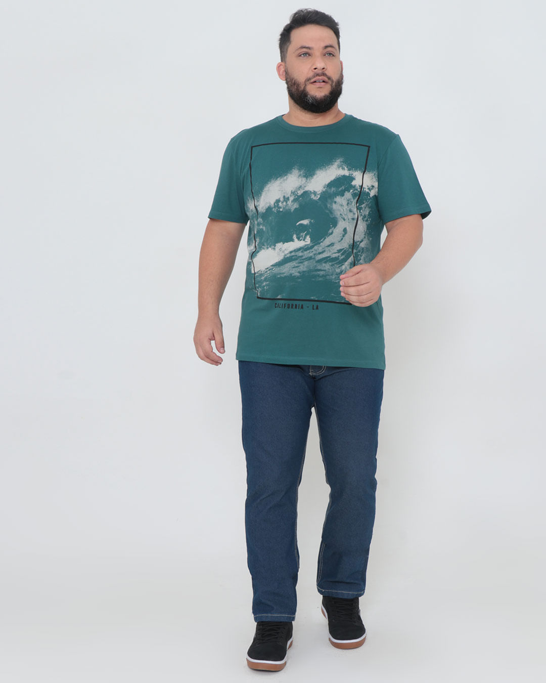 Camiseta-Kmp-214181-Estampa-Plus---Verde-Medio
