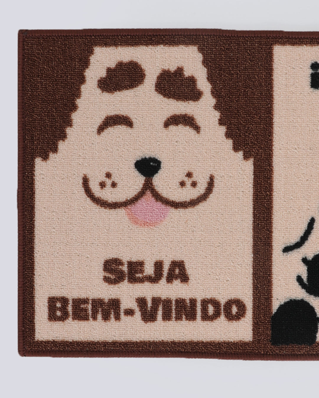 Tapete-Emborrachado-Estamp-40x-60-Sortid---Marrom-Outros