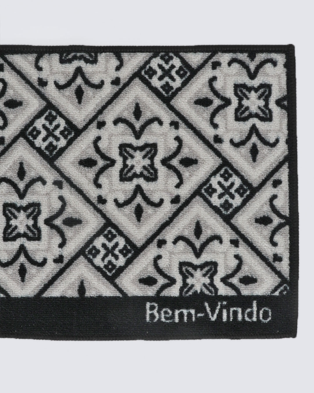 Tapete-Emborrachado-Estamp-40x-60-Sortid---Preto-Geometrico