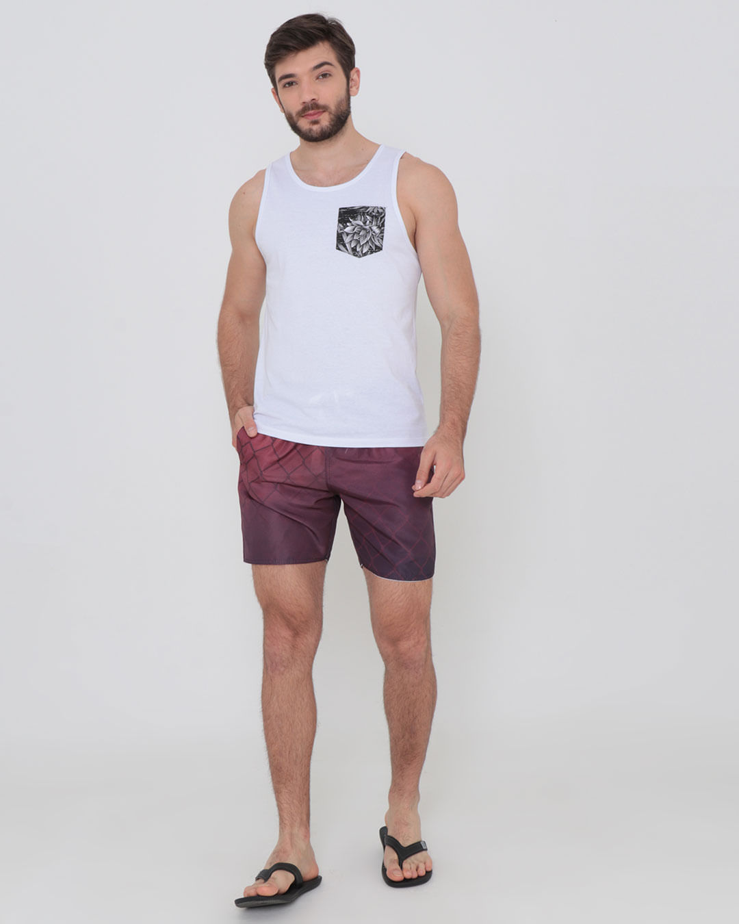 Board-Short-198-Mauricinho-Est-Sort---Vinho-Geometrico