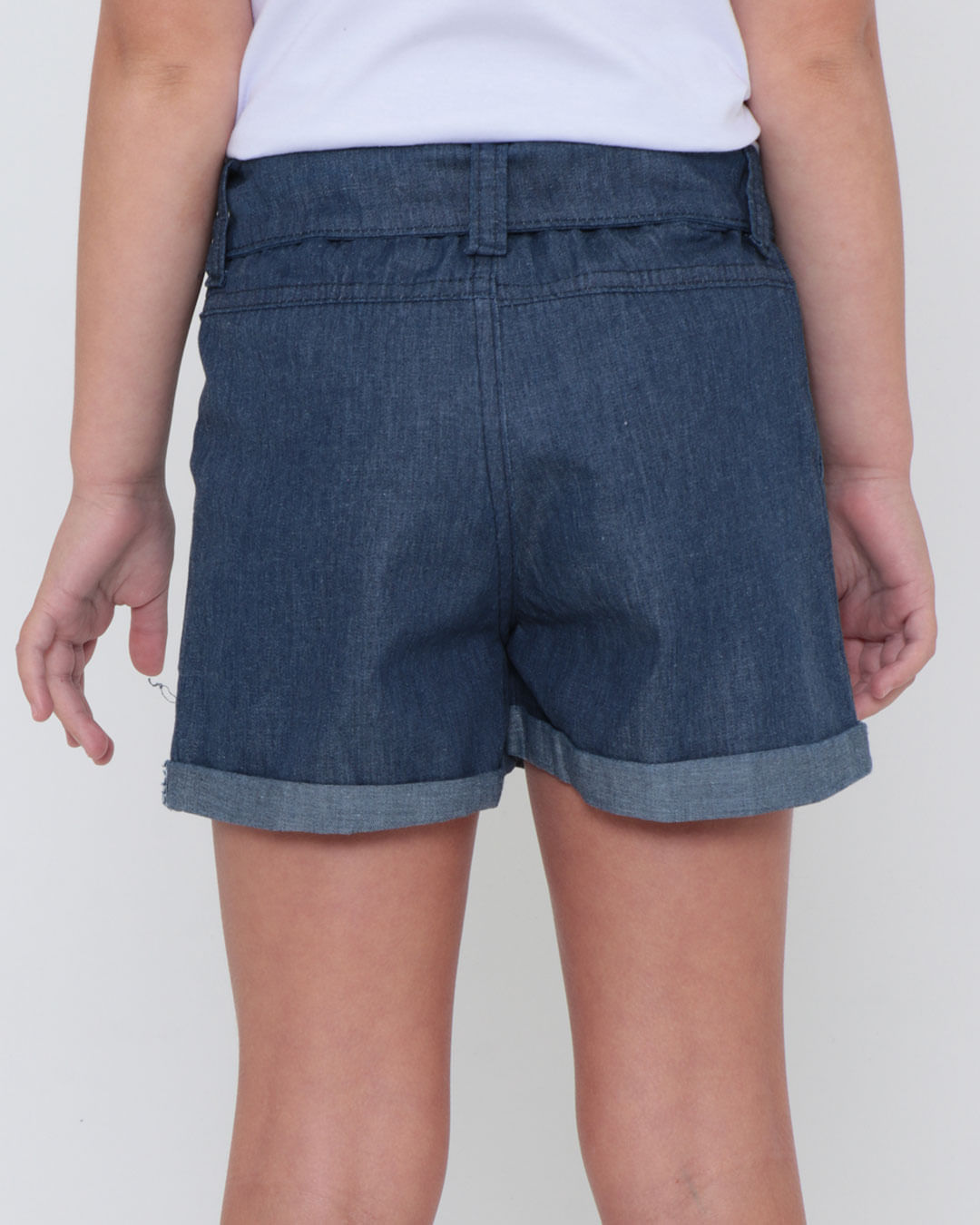 Shorts-Cloc-Chambray-Delave-Escuro-F-48---Blue-Jeans-Escuro