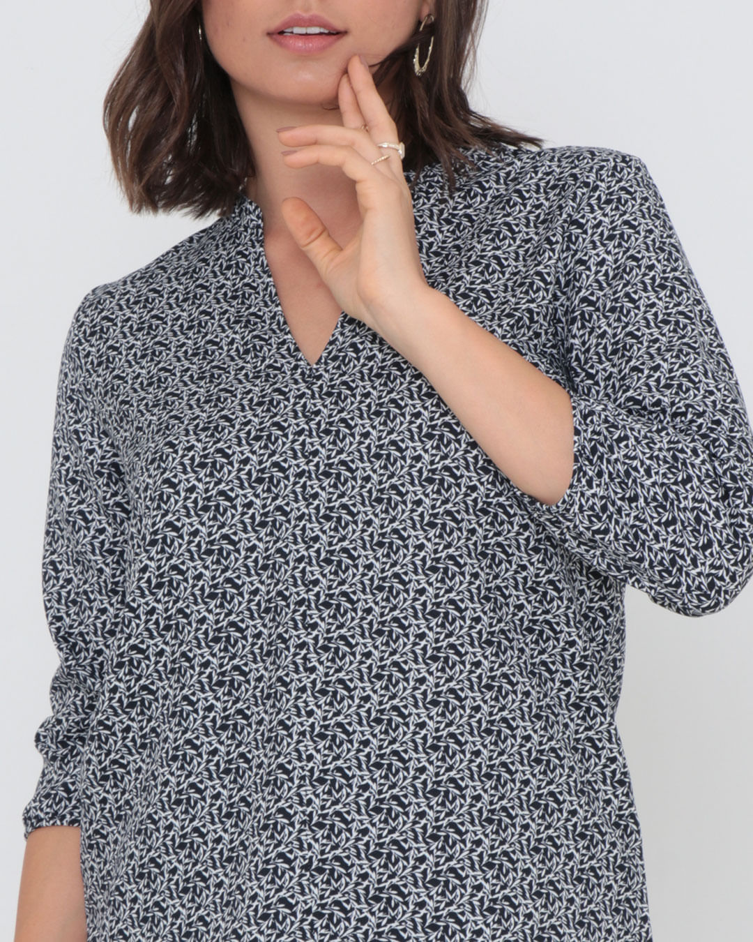 Blusa-9419-Manga-78---Marinho-Floral