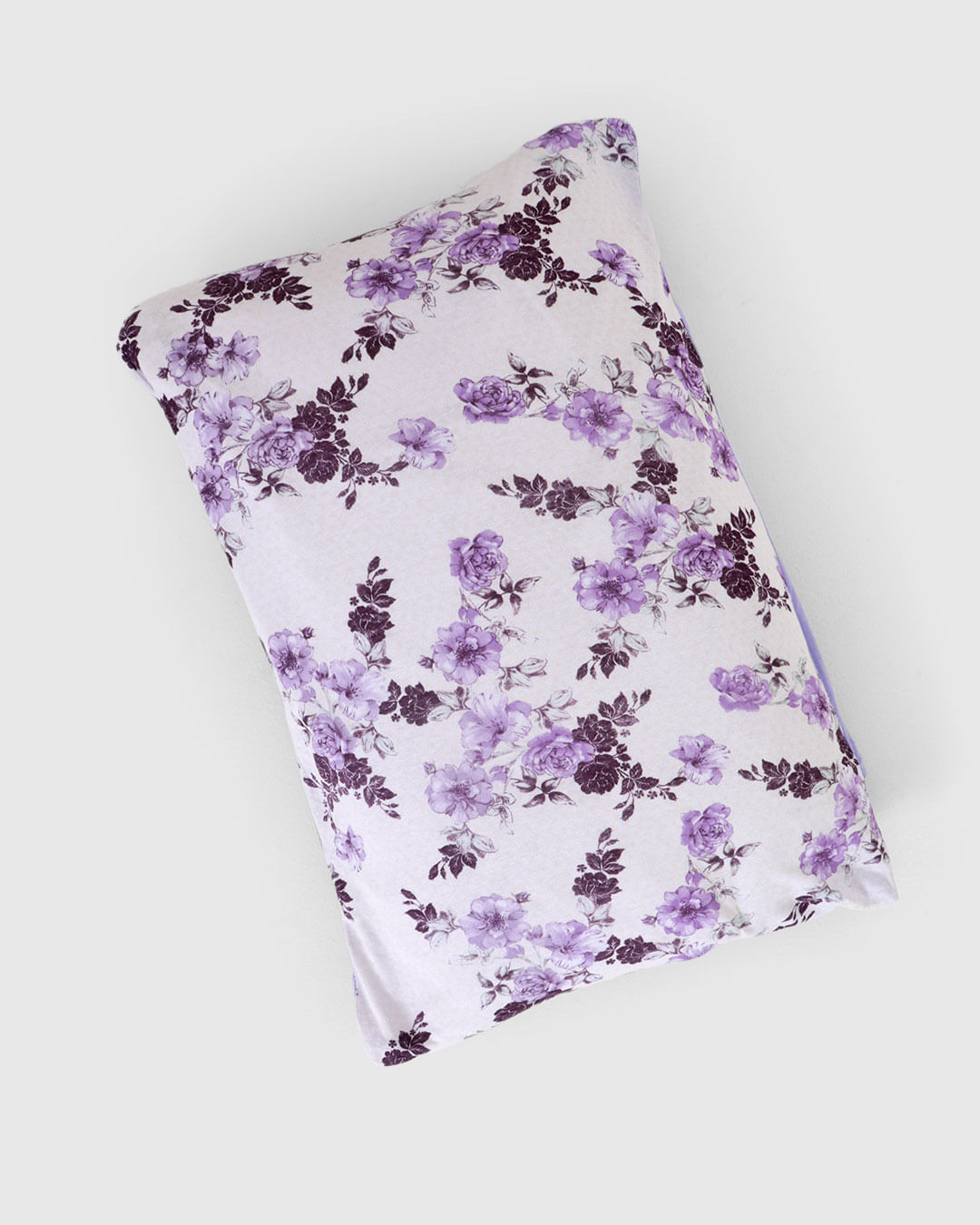 Jg-De-Cama-Solteiro-Slim-2-Pcs---Roxo-Floral