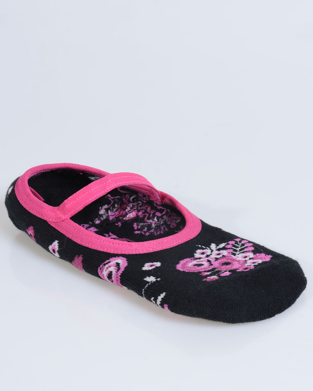 Meia-R7295-F-Ad-Alg-Sap-Antiderr---Preto-Floral