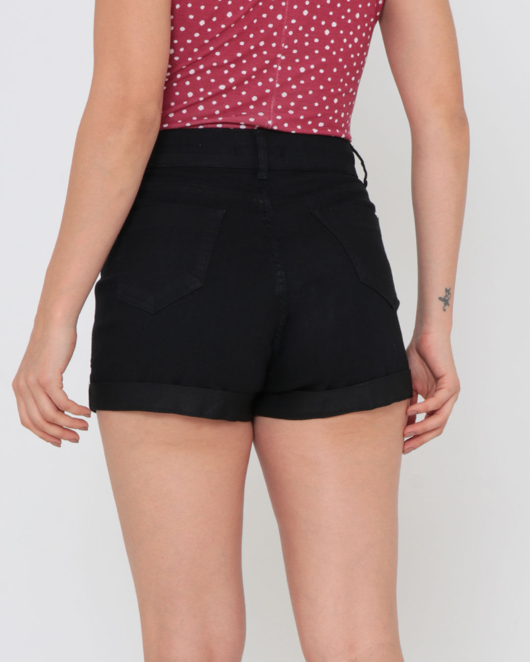 Short-1014-Jns-Black-Barr-Dob-Fem---Preto