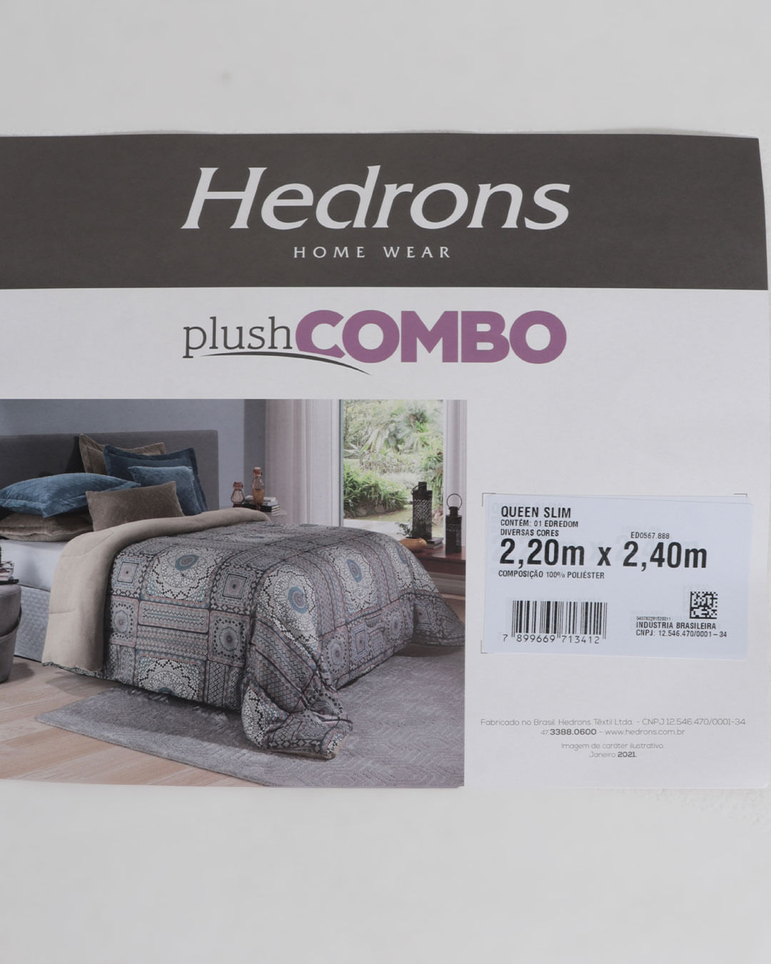 Coberdrom-Queen-Plush-Combo-Soft--Slim---Verde-Outros