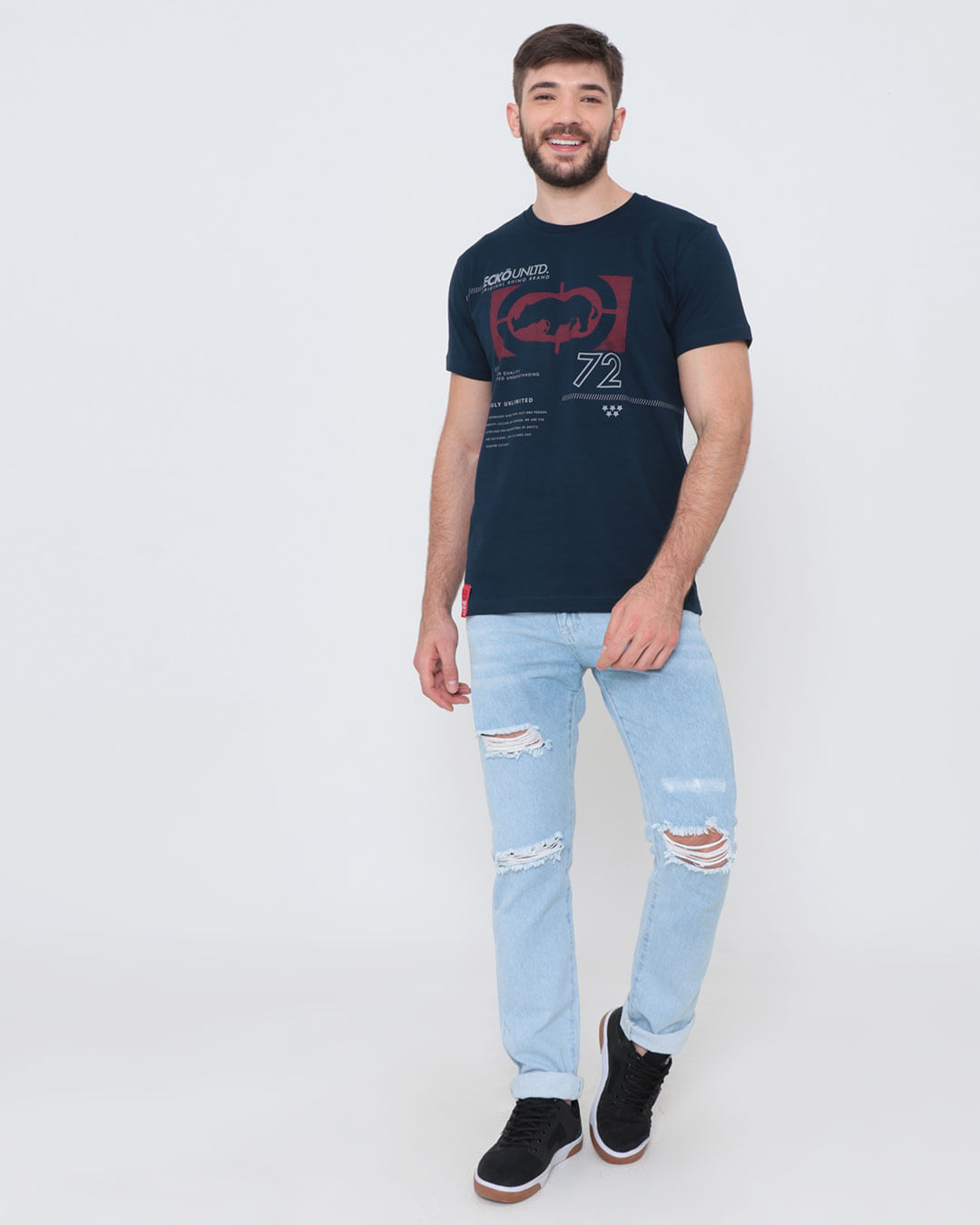 Camiseta--Eku066a--Masc-Estampada---Marinho