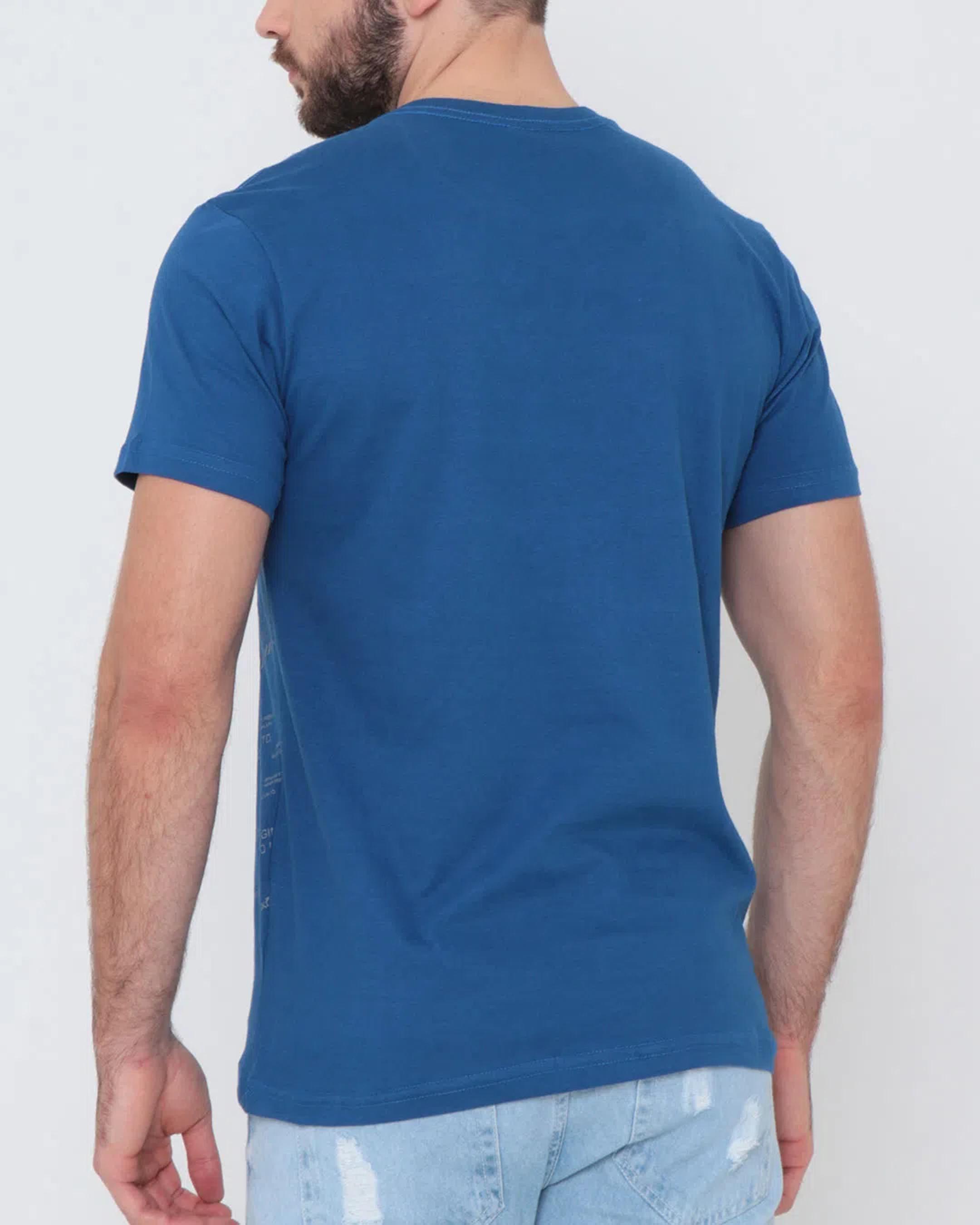 Camiseta-Ek-U060a-Masc-Estampada---Azul-Medio