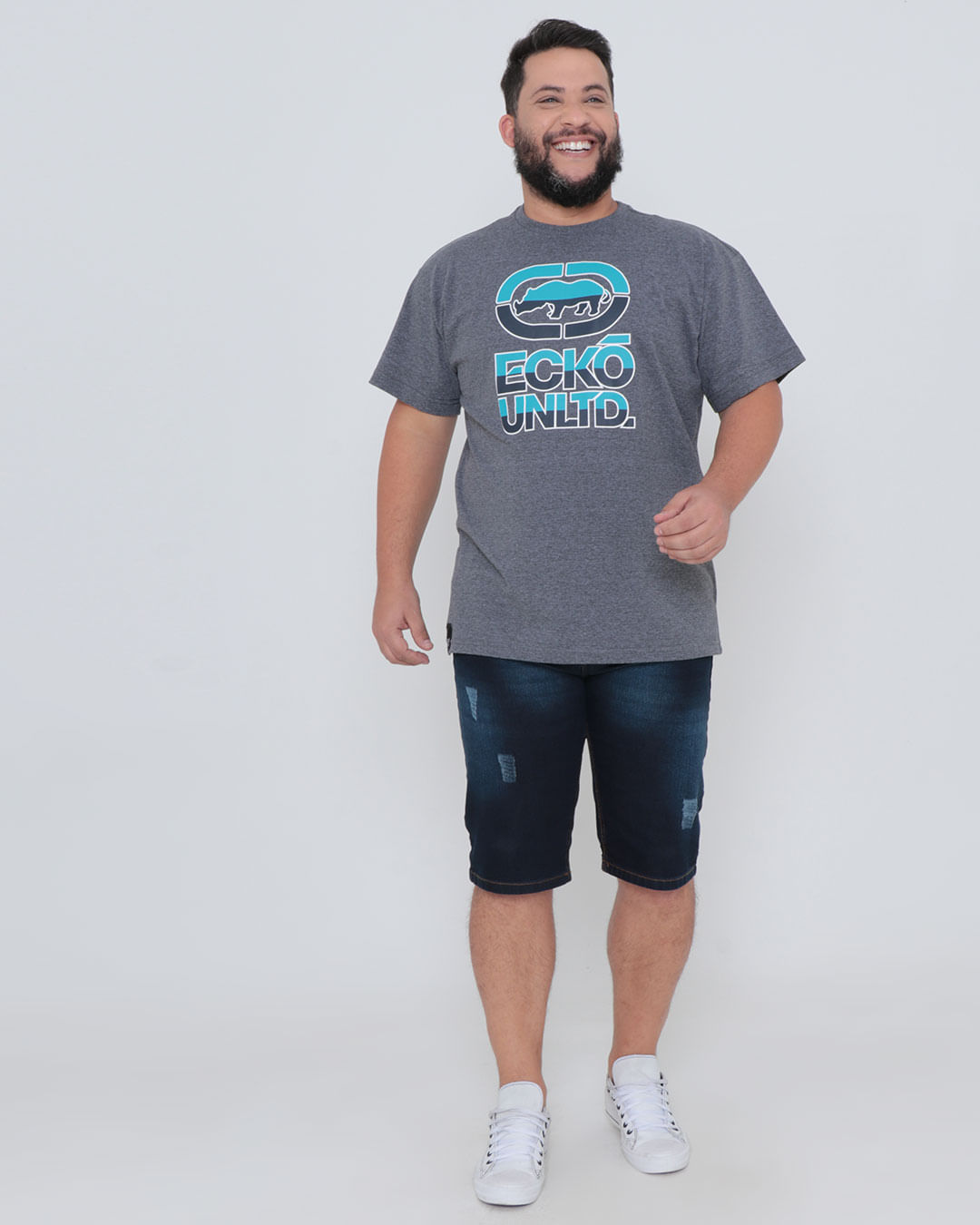 Camiseta-Ecko-Especial-K205a-Plus-Ec---Cinza-Medio