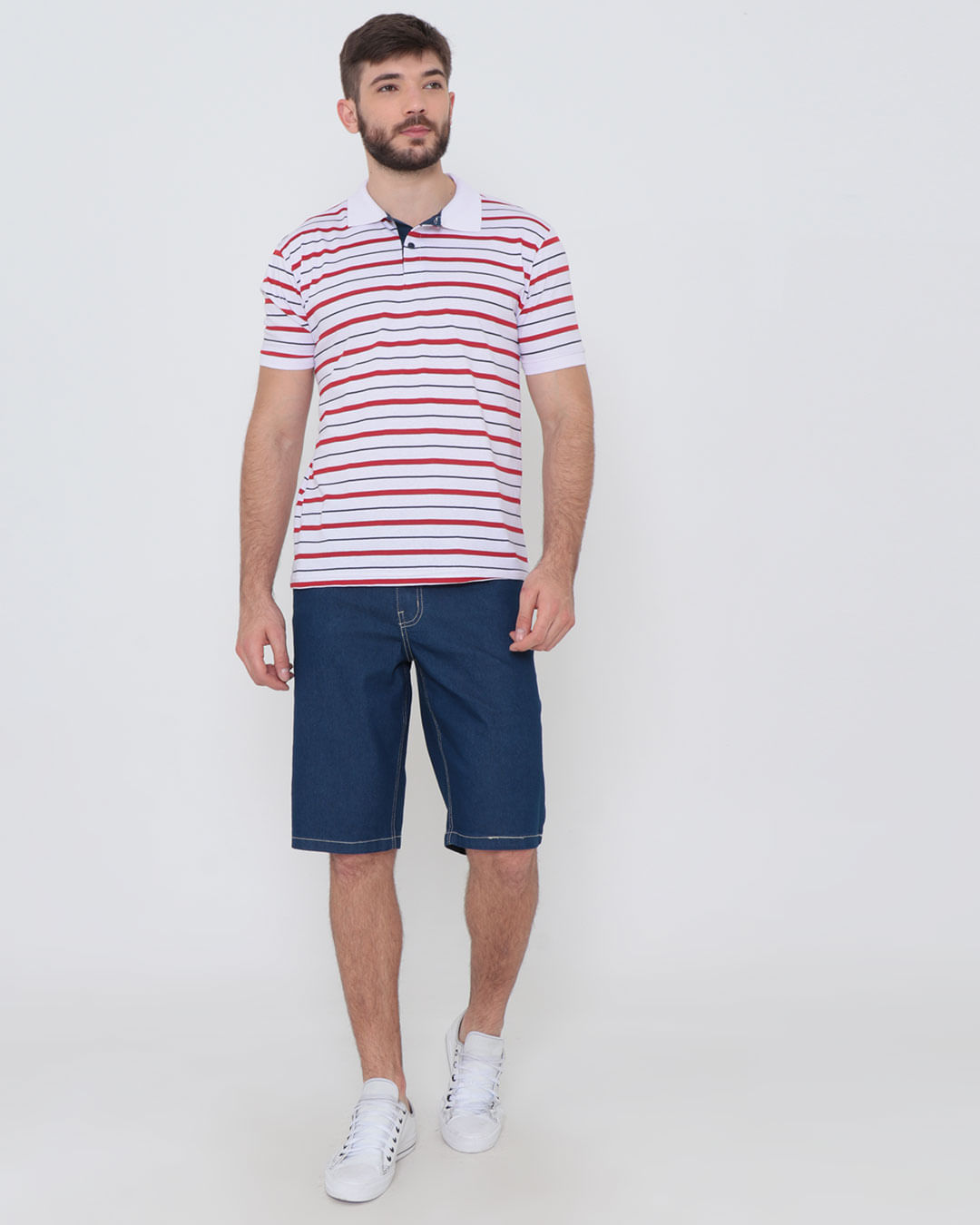 Polo-Listra-Ib12119-Branca-Pgg---Branco-Listrado