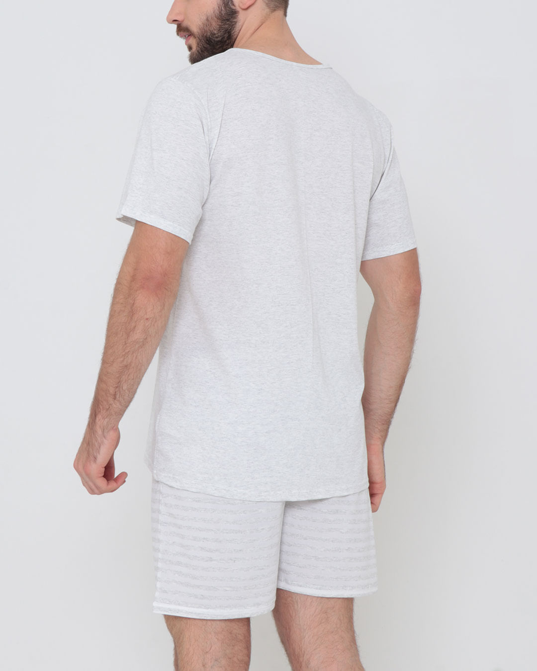 Pijama-Curto-Mescla-Banana-3231---Mescla-Claro