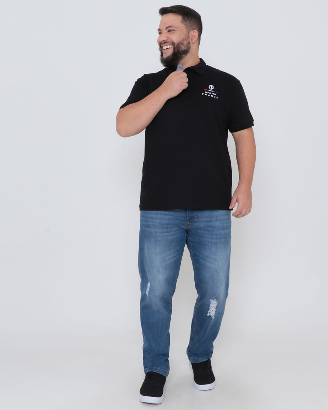 Polo-4018-Piquet-Plus---Preto