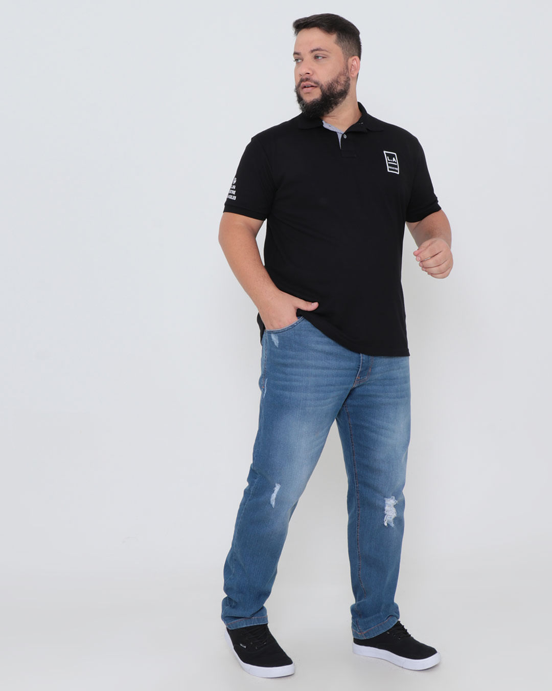 Polo-4020-Piquet-Plus---Preto