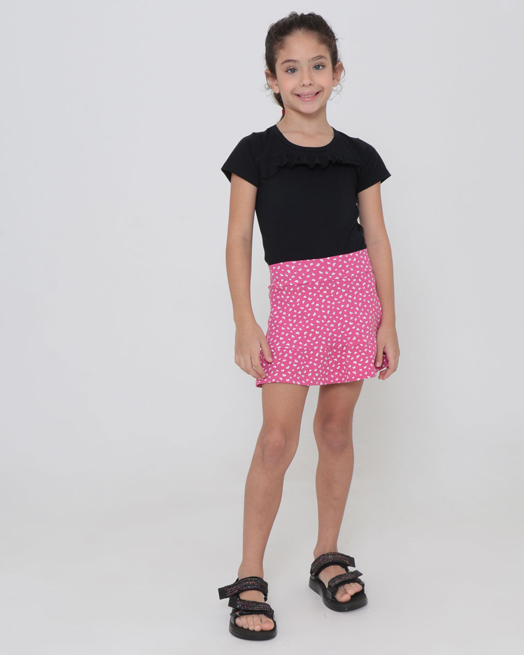 Shorts-Saia-10051-Estampado-Fem-48---Rosa-Medio
