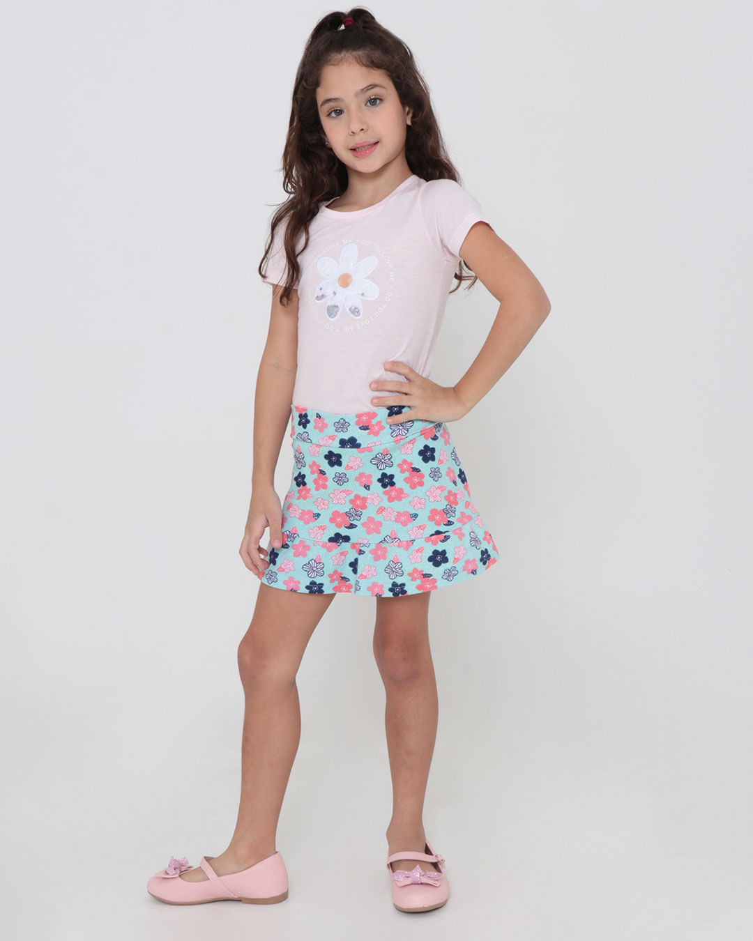 Shorts-Saia-10051-Estampado-Fem-48---Verde-Floral