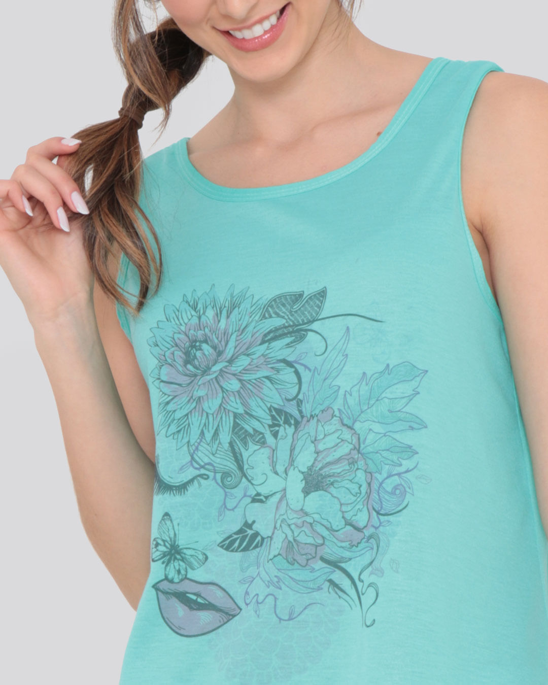 Camisola-Regata-Silk---Verde-Claro