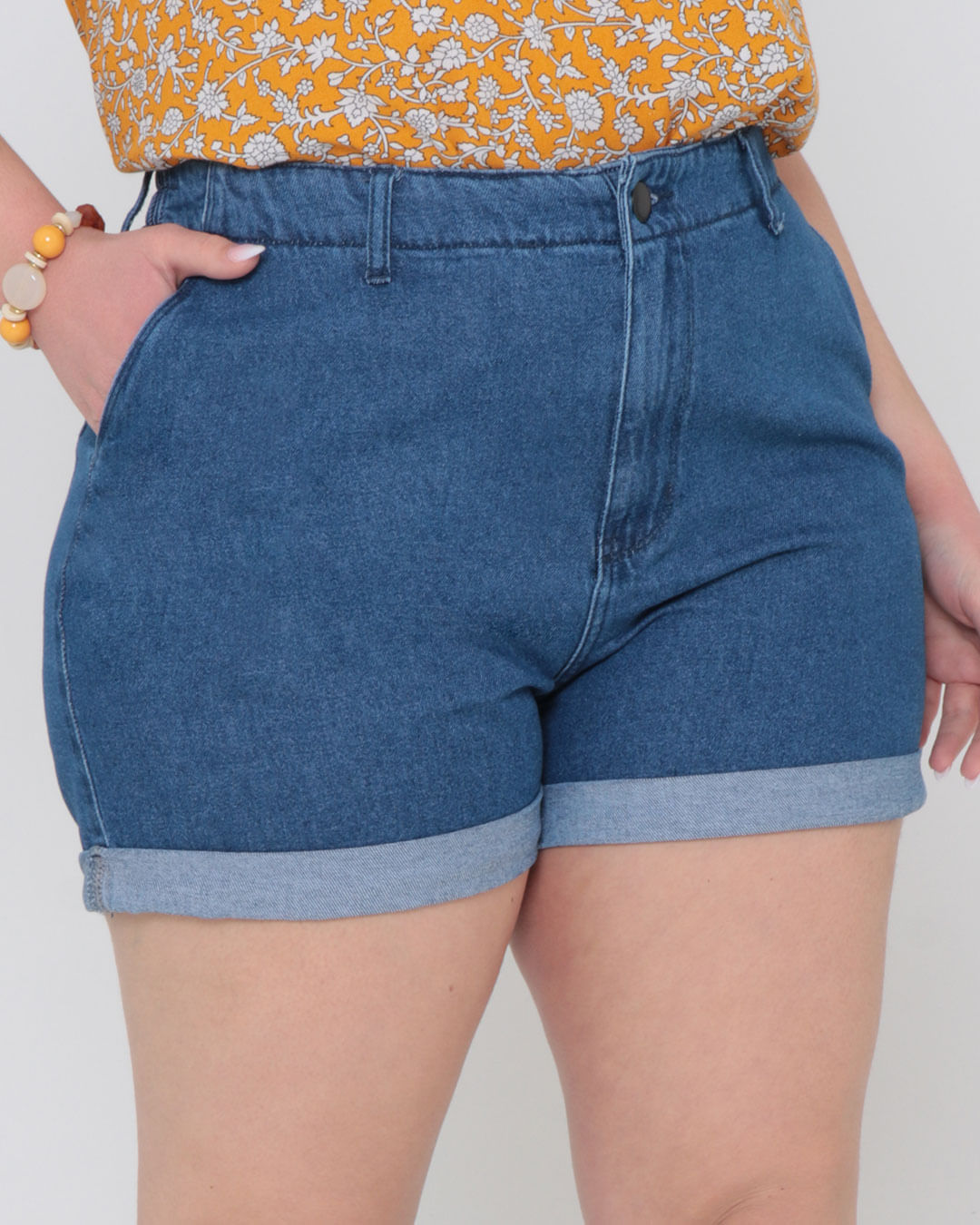 Short-Jeans-C-Barra-Dobrada-Tg---Blue-Jeans-Medio