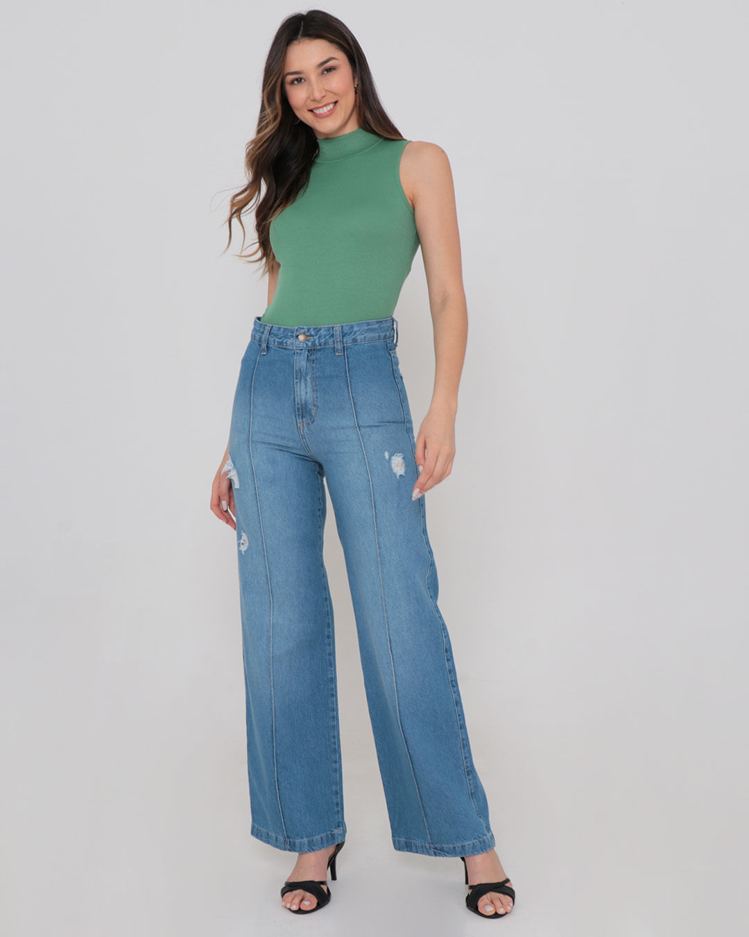 Calca-9496-Jns-Flare-Nervura-Fem---Blue-Jeans-Claro