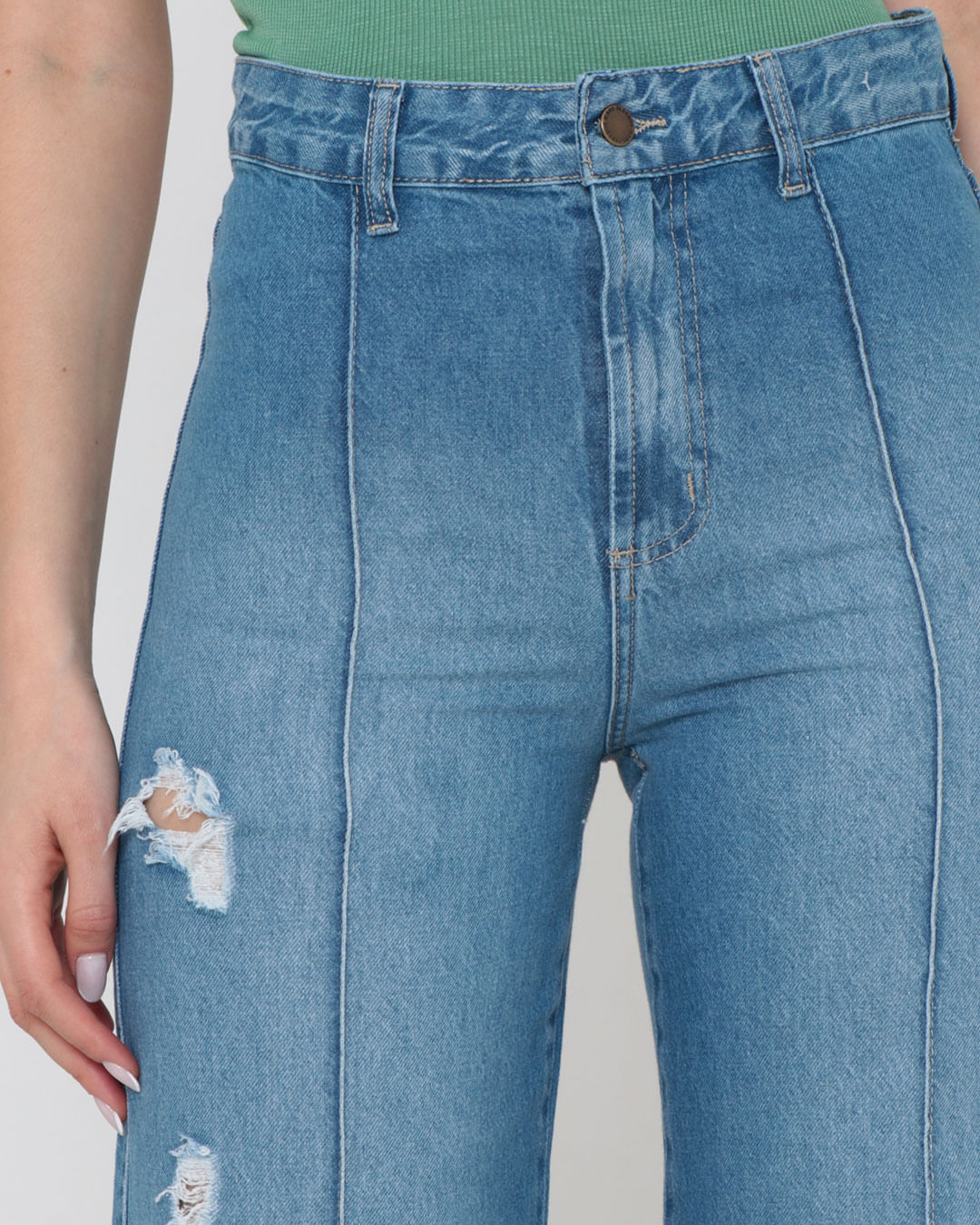 Calca-9496-Jns-Flare-Nervura-Fem---Blue-Jeans-Claro
