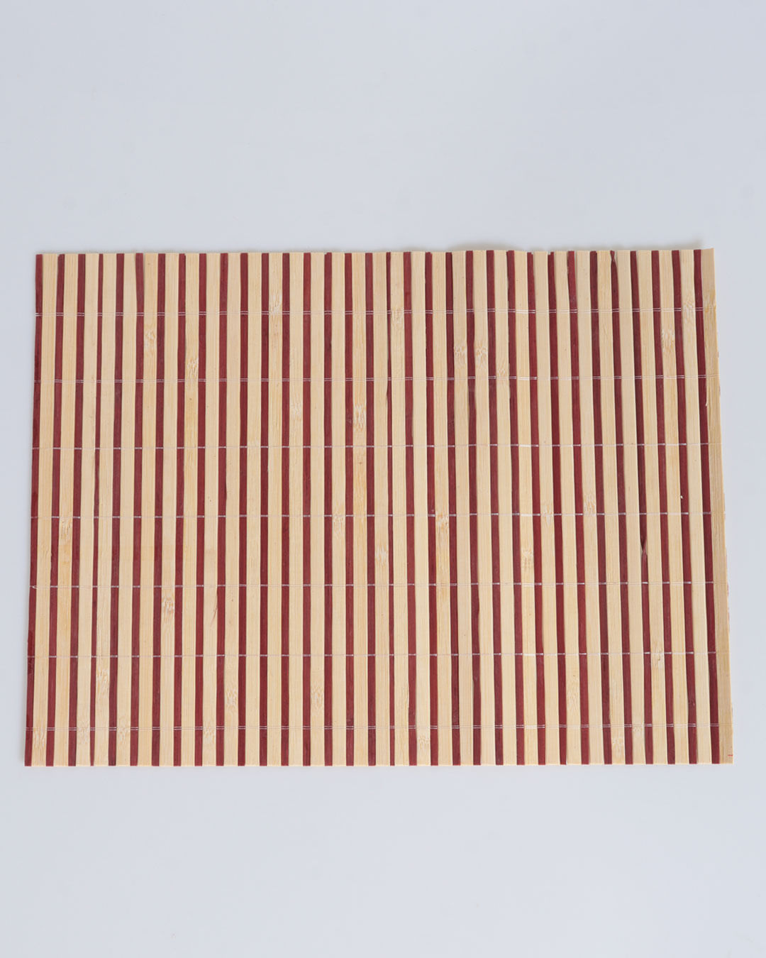 Kit-04pcs-Jogo-Americano-Bamboo---Vermelho-Medio