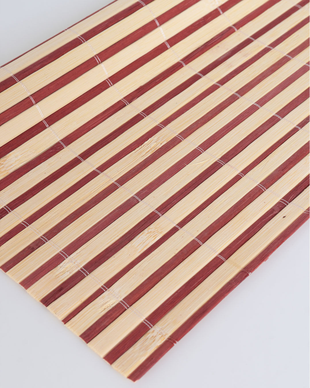Kit-04pcs-Jogo-Americano-Bamboo---Vermelho-Medio