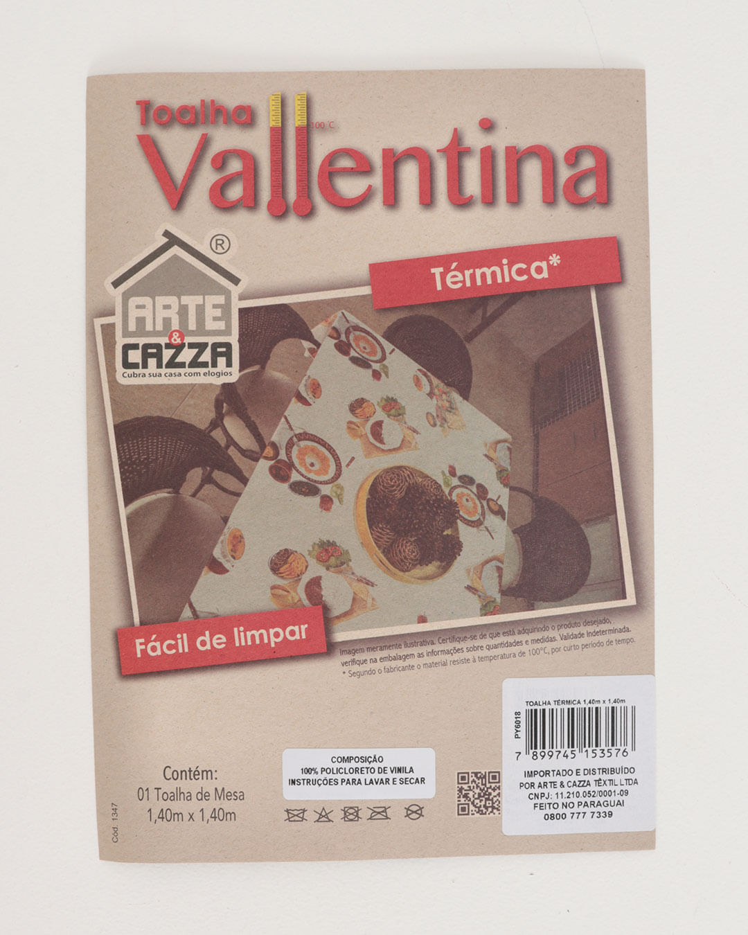 Toalha-Mesa-Termica-Vallentina-140x140---Branco-Outros