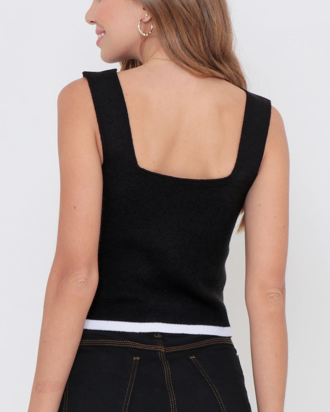 Regata-H026-Tricot-Cropped-Vichy---Preto