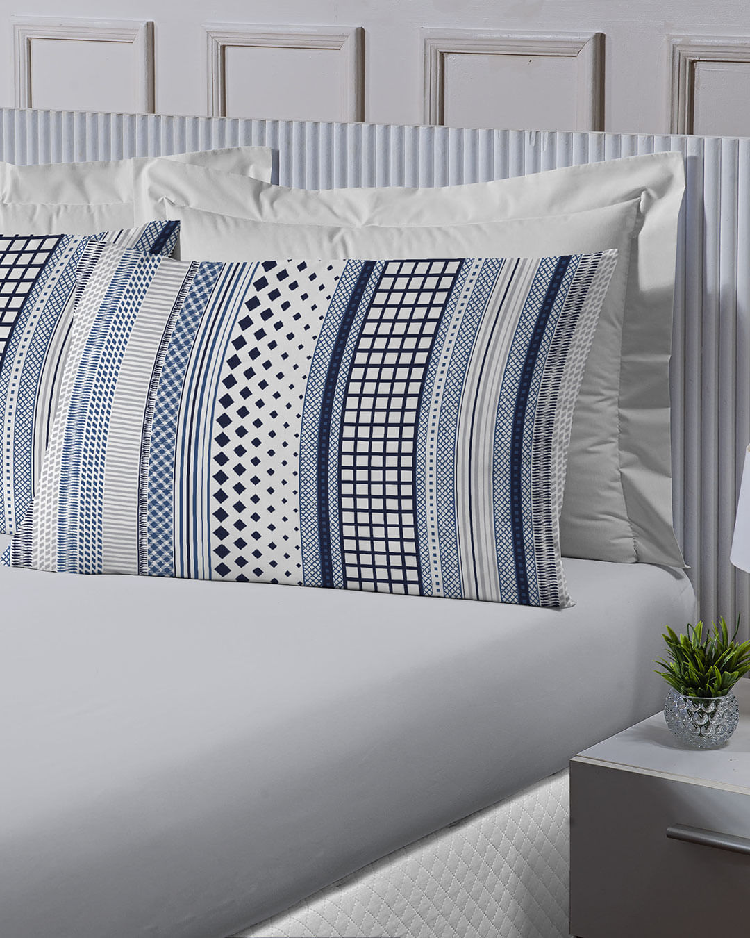 Jogo-De-Cama-Casal-3-Pcs--Essenza---Azul-Geometrico