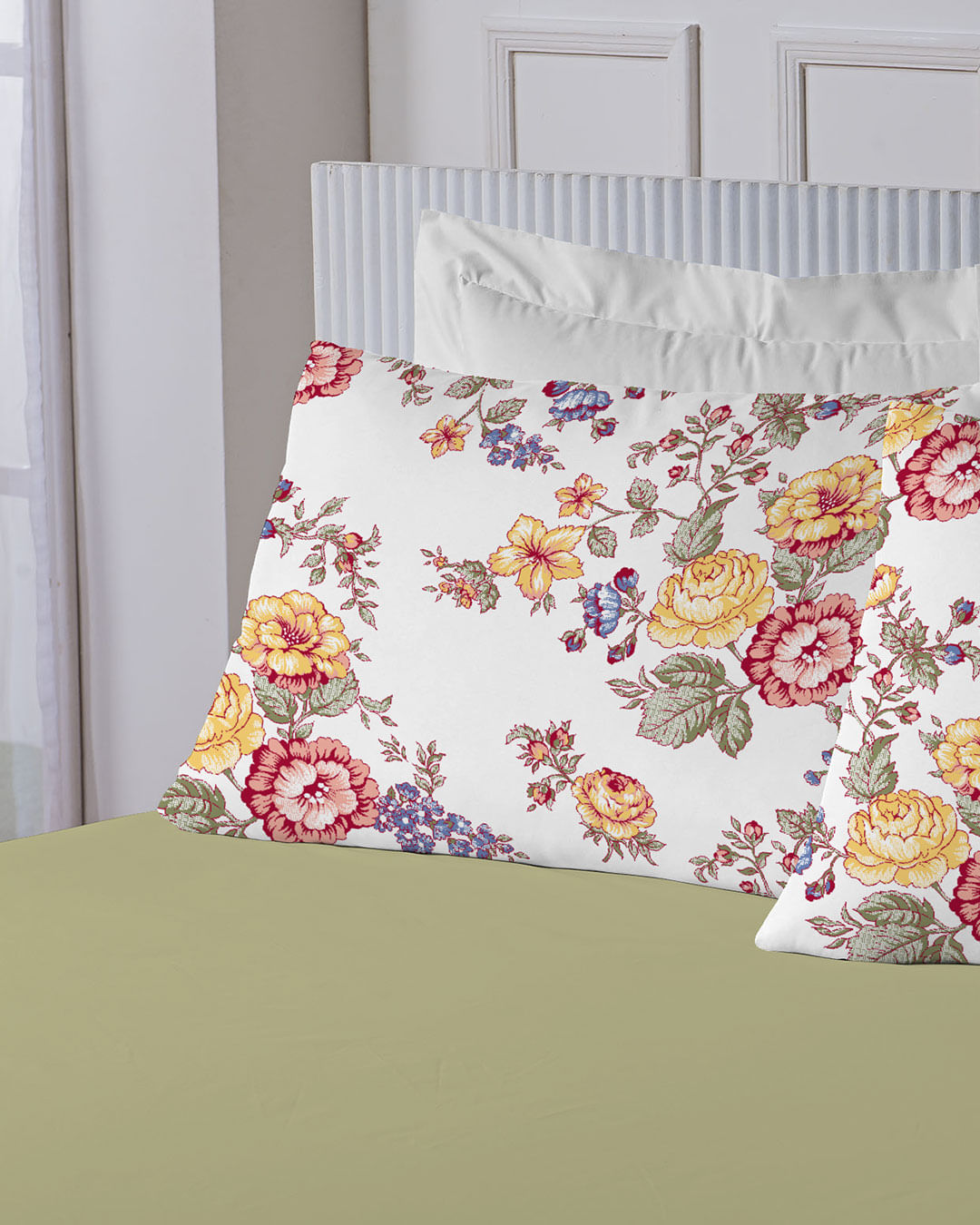 Jogo-De-Cama-Casal-3-Pcs--Essenza---Branco-Floral