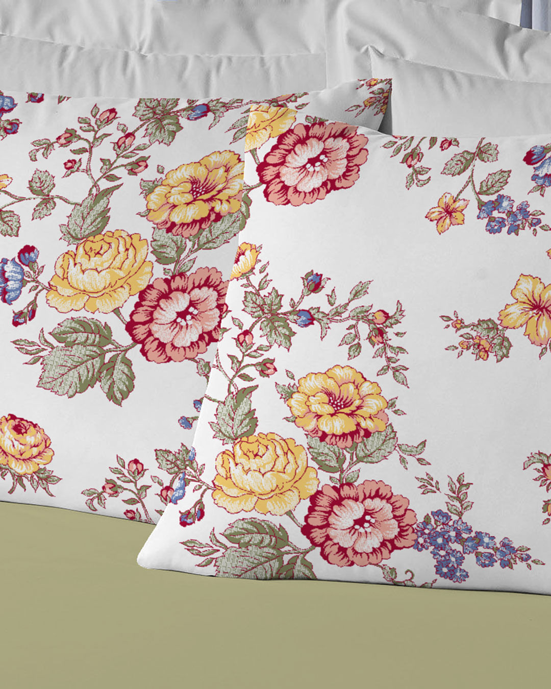 Jogo-De-Cama-Casal-3-Pcs--Essenza---Branco-Floral