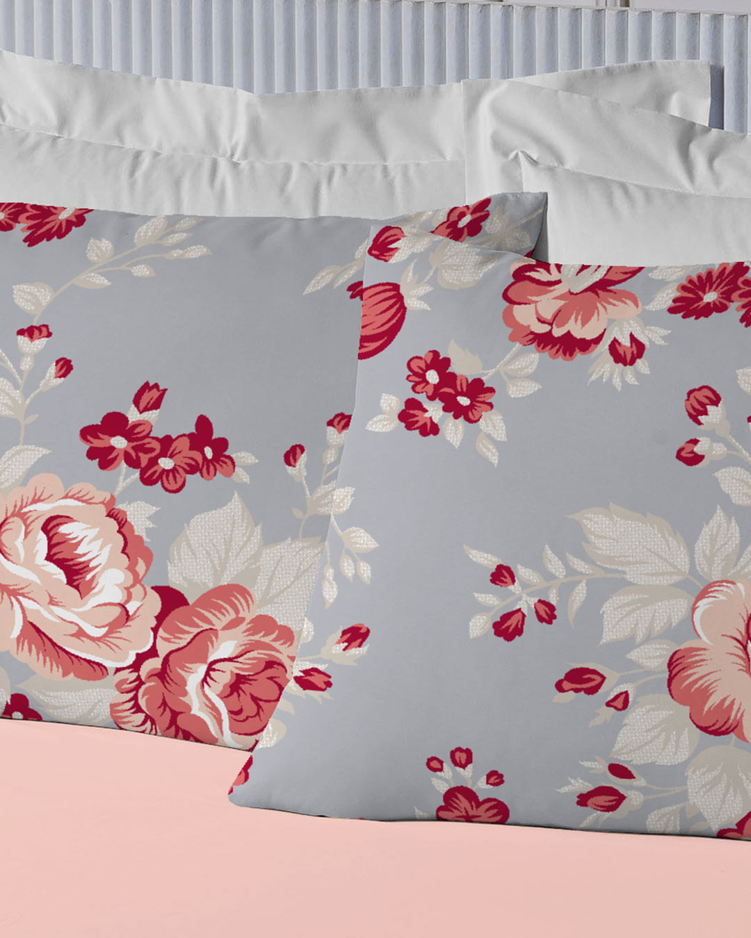 Jogo-De-Cama-Casal-3-Pcs--Essenza---Cinza-Floral
