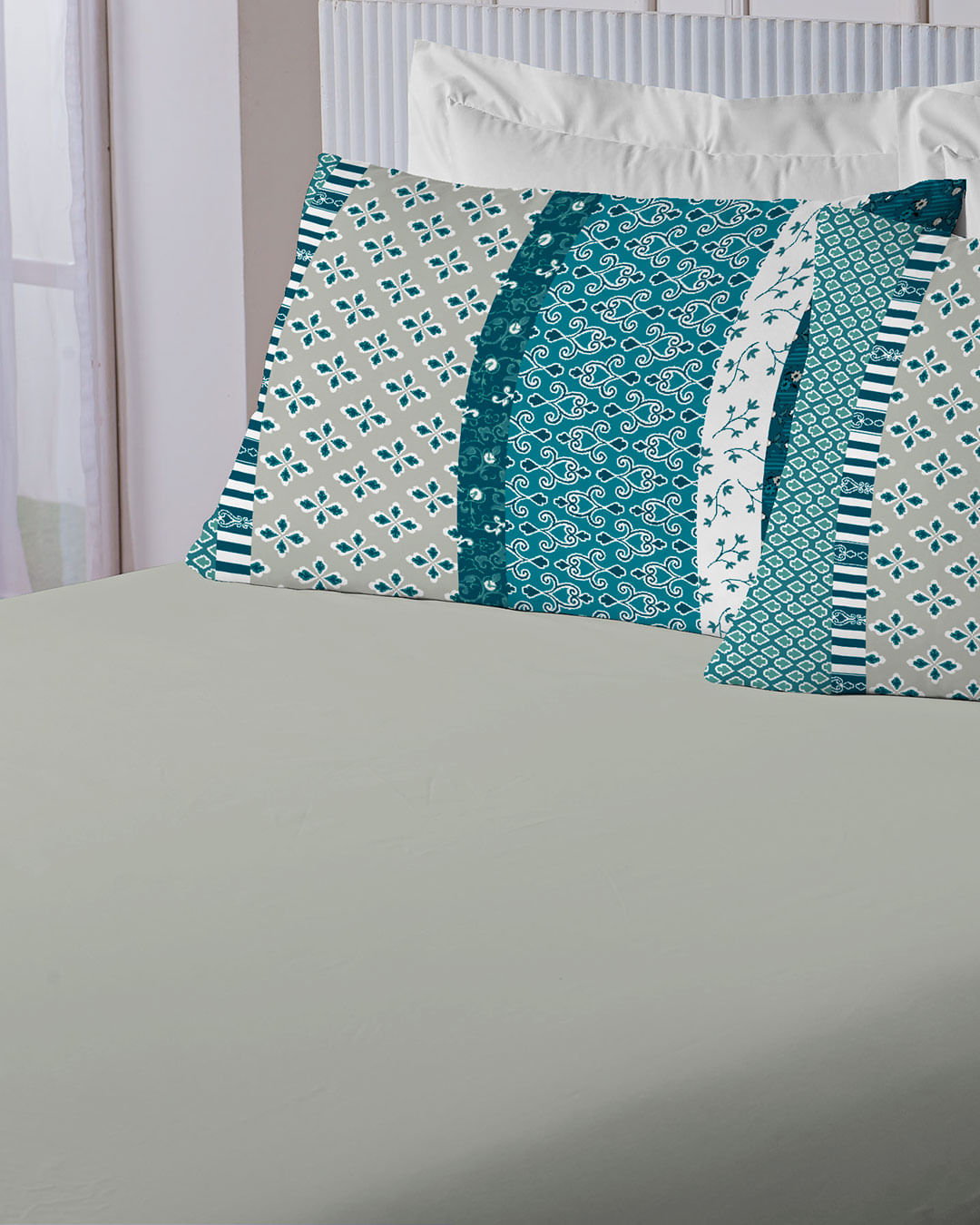 Jogo-De-Cama-Casal-3-Pcs--Essenza---Azul-Medio
