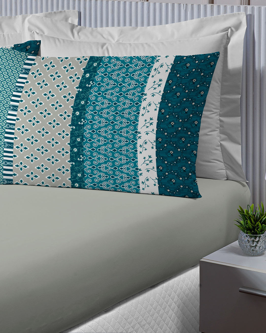 Jogo-De-Cama-Casal-3-Pcs--Essenza---Azul-Medio