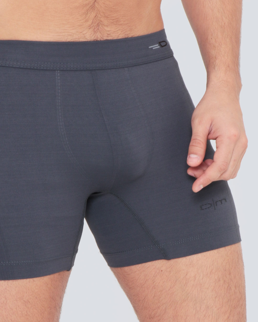 Cueca-8698-Boxer-Micro-Scostura---Cinza-Escuro