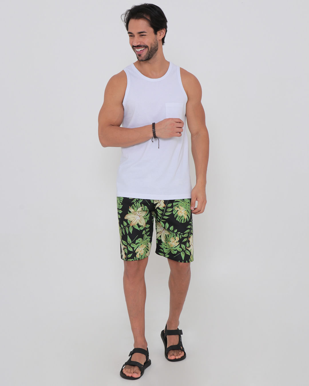 Berm-Tactell-Estampado-Cos-Elast-16337---Preto-Floral