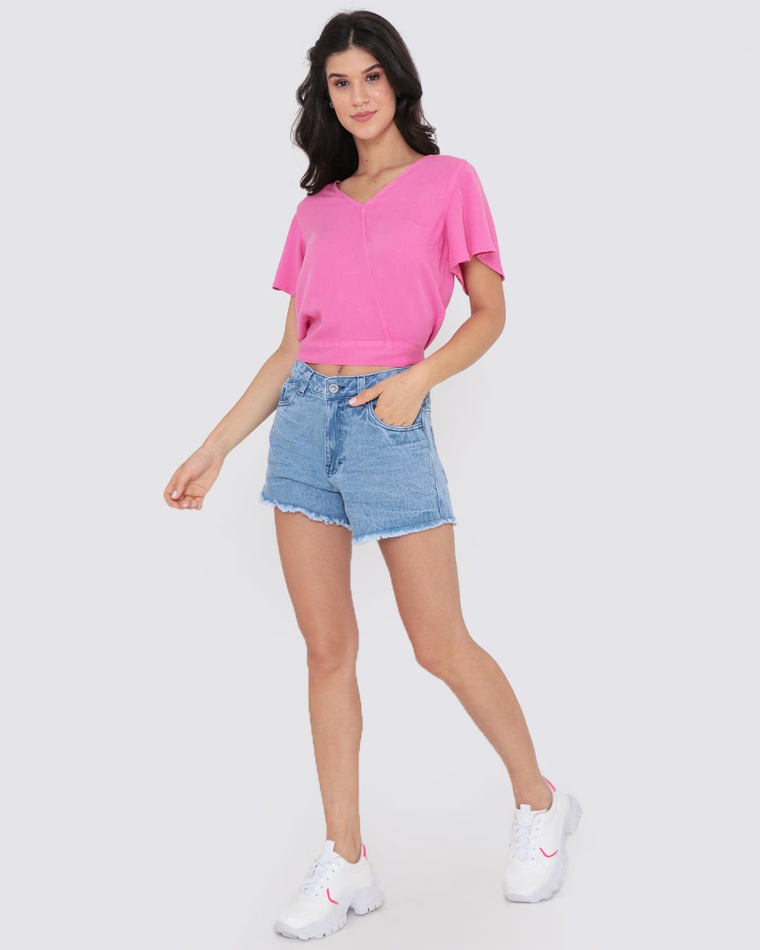 Short-Re102-Jns-Fendacintfem-Ad---Blue-Jeans-Medio