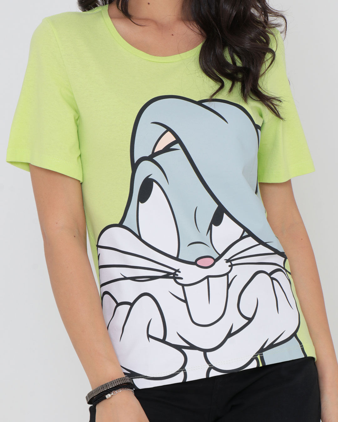 Tshirt-Pernalonga-F1685---Verde-Claro