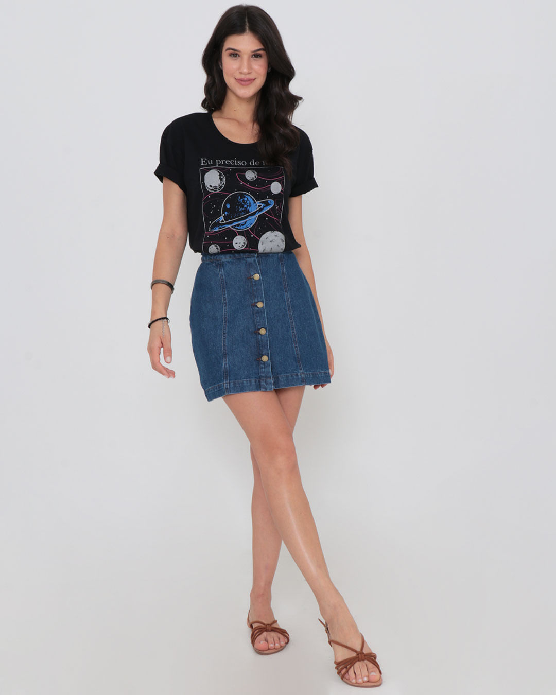 Tshirt-Silk-Espaco-F1713---Preto