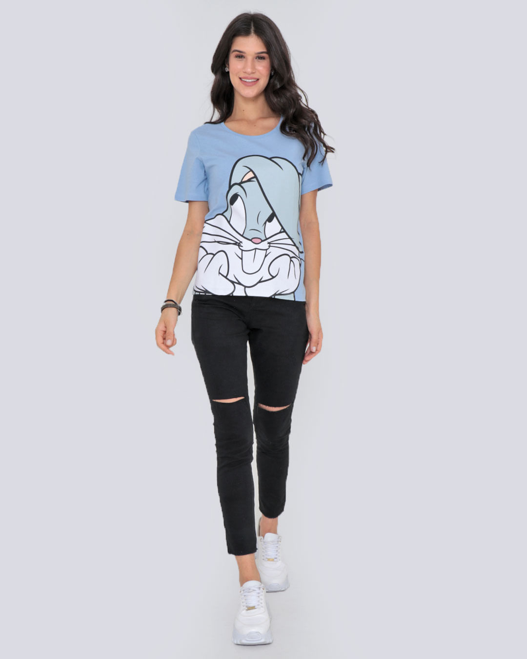 Tshirt-Pernalonga-F1685---Azul-Claro