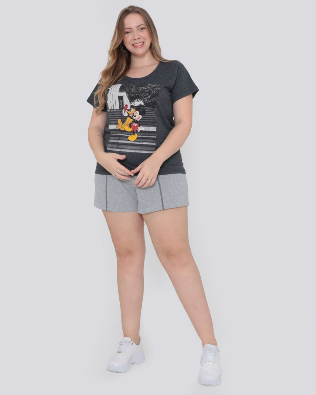 Tshirt-8991-Foto-Mickey---Mescla-Escuro