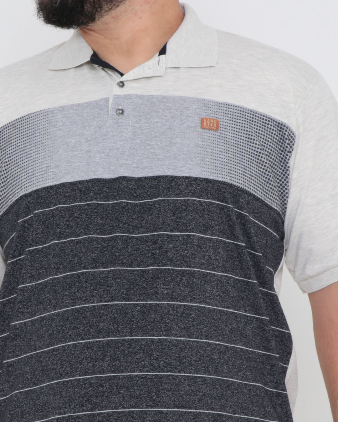 Polo-64410090-Gangster-Dif-Plus---Mescla-Claro