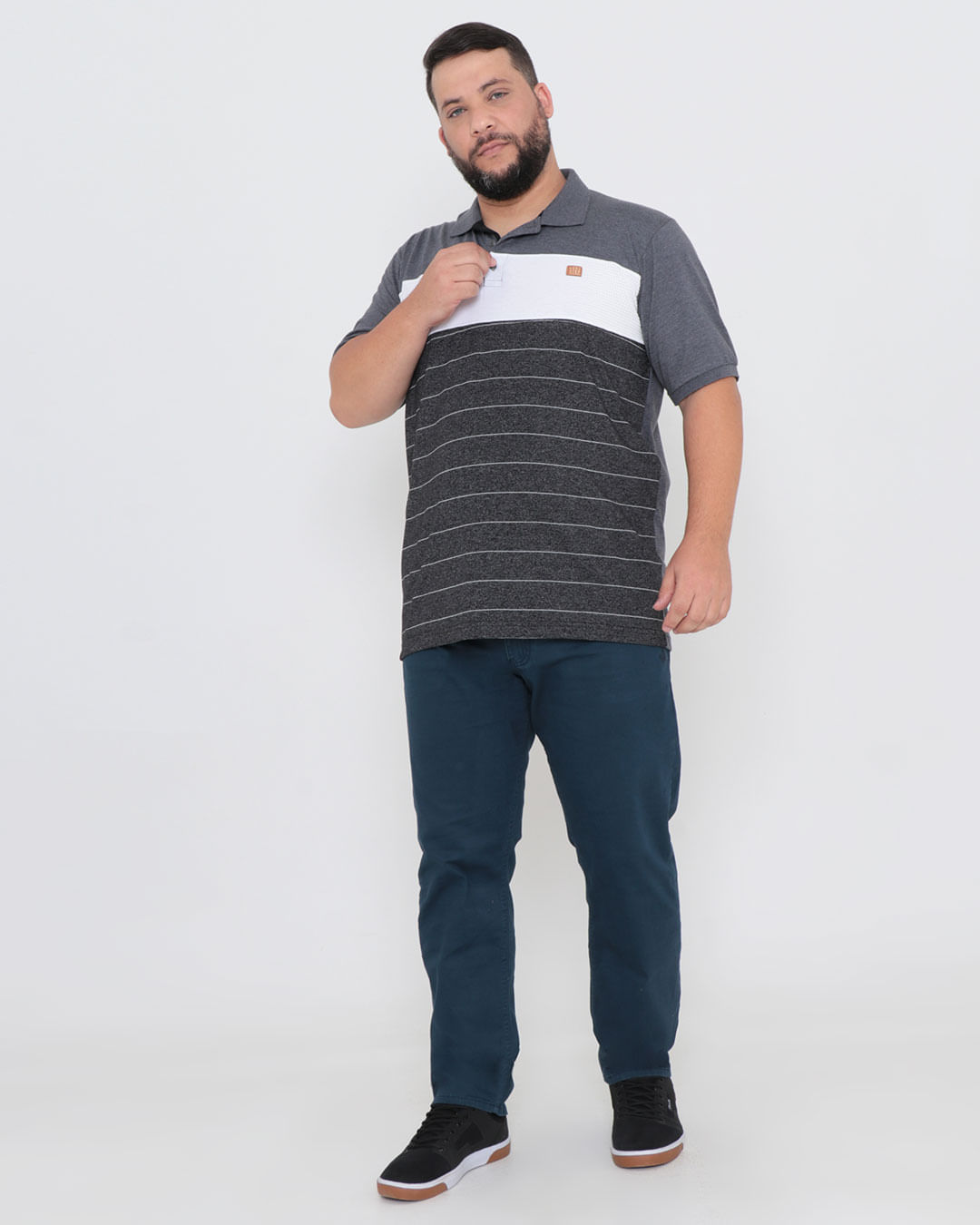 Polo-64410090-Gangster-Dif-Plus---Mescla-Escuro