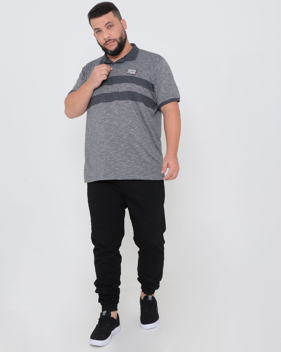 Polo-64410082-Gangster-Dif-Plus---Mescla-Listrado