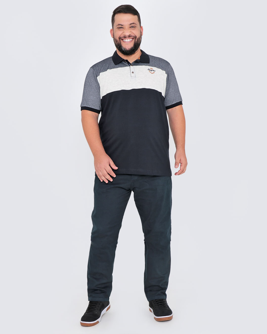Polo-64410066-Gangster-Dif-Plus---Marinho