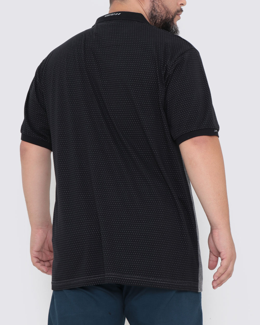 Polo-64560055-Gangster-Dif-Plus---Preto-Listrado