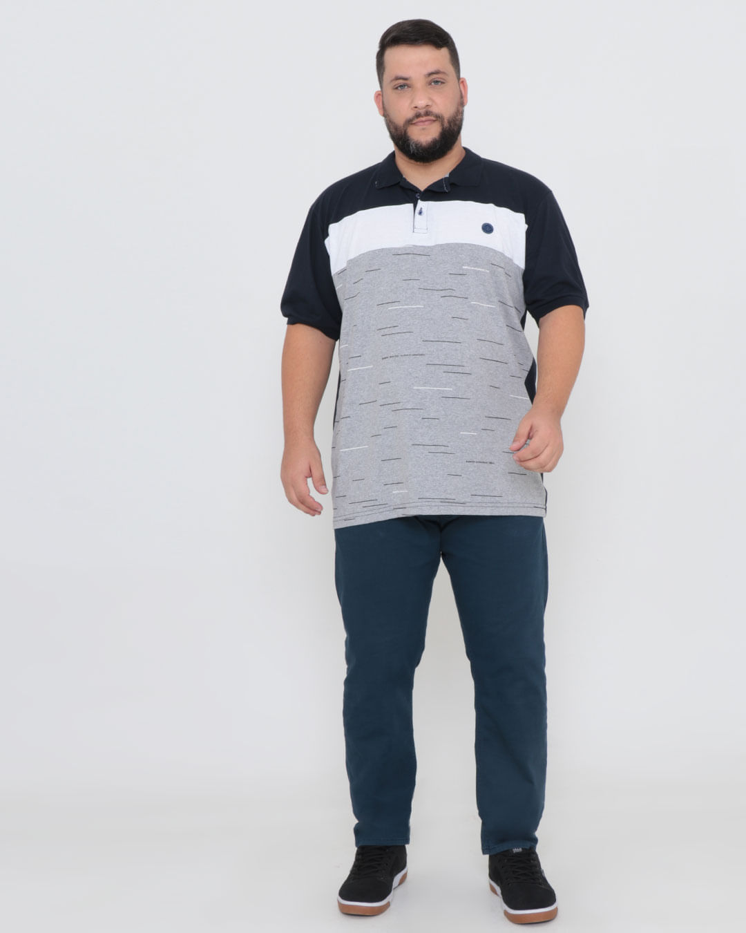 Polo-64410063-Gangster-Dif-Plus---Marinho