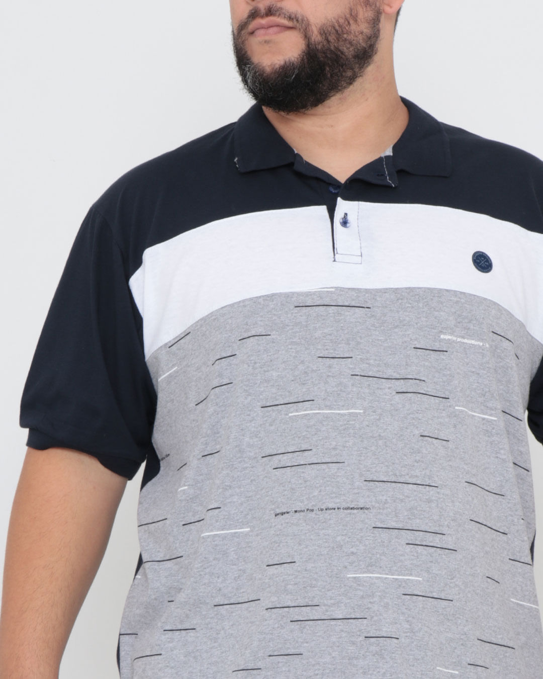 Polo-64410063-Gangster-Dif-Plus---Marinho